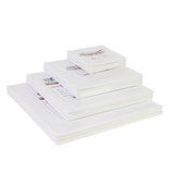 US Art Supply Multi-pack 6-Ea of 5 x 5, 8 x 8, 10 x 10, 12 x 12 inch. Professional Quality SQUARE
