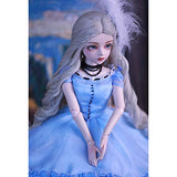 1/3 Girl BJD Doll SD Dolls 60Cm 23.62 Inch Movable Joints with Hair Socks Shoes Makeup Gift Collection Christmas Decoration Fashion Handmade Doll