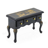 Odoria 1:12 Miniature Vanity Desk Dressing Table Dollhouse Furniture Accessories