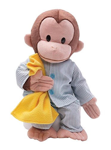 GUND Curious George Pajamas Monkey Stuffed Animal Plush, 16"