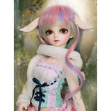 YIFAN BJD Doll 1/4, Female Ball Jointed Doll for Girls/Boys, Doll Dress-Up DIY Toys with Full Set Clothes Shoes Wig Hair Makeup, Best Gift for Kids