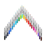 Sharpie Electro Pop Permanent Markers, Ultra Fine Point, Assorted Colors, 24 Count