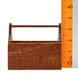 Odoria 1:12 Miniature Tool Box with 8PCS Metal Tools Set Dollhouse Decoration Accessories
