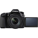 Canon EOS 80D DSLR Camera with 18-135mm Lens (1263C006) + EF-S 55-250mm Lens + 64GB Memory Card + Case + Corel Photo Software + LPE6 Battery + External Charger + Card Reader + More (Renewed)