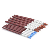 Fujiyuan 1 package 180mm 7.09" Pottery Tool Clay Modeling Sculpting Kit Silicone Rubber Tip Fimo