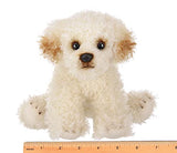 Bearington Lil' Bisquit Plush Labradoodle Stuffed Animal Puppy Dog, 6.5 Inch