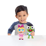 Disney Junior Music Lullabies 8-Inch Kermit & Piggy 2-Piece Plush Set, Baby Toys 18 Months Up, Amazon Exclusive, by Just Play