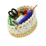 LoveinDIY 1/12 1:6 Scale Doll House Wool Knitting Tools & Jewellery Box for Decor