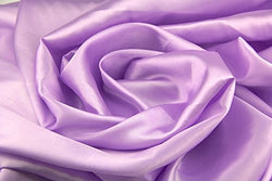 RayLineDo PURPLE Color SILKY SATIN FABRIC DRESSMAKING WEDDING PROM-PER YARD