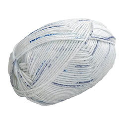 Knit Picks Brava Worsted Weight 100% Acrylic Yarn Hypoallergenic Washable - 100 g (Snow Day Speckle)