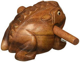 Deluxe Medium 4" Wood Frog Guiro Rasp - Musical Instrument Tone Block