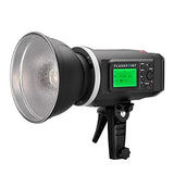 Flashpoint XPLOR 600 HSS Battery-Powered Monolight with Built-in R2 2.4GHz Radio Remote System - Bowens Mount (AD600) + Glow EZ Lock Collapsible Silver Beauty Dish (25")