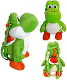 Mario Brothers Yoshi Large Backpack Plush