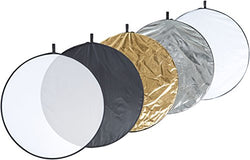 AmazonBasics 43-Inch 5-1 Collapsible Multi-Disc Light Reflector with Bag