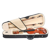 Cecilio CVN-200 Solidwood Violin with D'Addario Prelude Strings (Size 3/4)