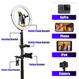360 Photo Booth Machine for Parties with Free Logo Ring Light Selfie Holder Accessories,5 People Stand on Remote Control Automatic Spin 360 Video Camera Booth Platform Spinner 39.4” with Flight Case