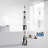 LEGO 92176 Ideas NASA Apollo Saturn V Space Rocket and Vehicles, Spaceship Collectors Building Set with Display Stand [Amazon Exclusive]