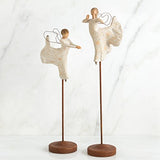 Willow Tree hand-painted sculpted angel, Dance of Life