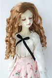 BJD Wigs JD285 Long Blond Princess Wave Synthetic Mohair Doll Wigs YOSD MSD SD BJD Doll Accessories (7-8inch)