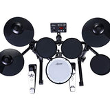 Asmuse Electronic Drum Set Kit for Adults Beginners with 8 inch Mesh Snare Electric Drum Set with Rim Shot and Cymbal Choke Function,USB MIDI Supported,2 Pairs of Drum Sticks &Headphone Set Included