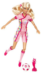 Barbie I Can Be Team Barbie Soccer Champion Doll