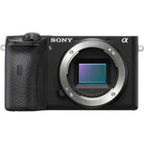 Sony Alpha a6600 Mirrorless Camera (ILCE6600/B) UHD 4K Body Kit + Extra Battery + Flash + 128GB U3 V30 Memory Accessory Bundle