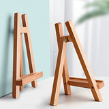 Tosnail 3 Pack High-End 11 Inch Tall Beech Wood Easels Tabletop Easel Tripod Easels Photo Painting Display Stand