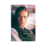 Legends of The Fall Posters , Brad Pitt Poster , Movie Poster，Classic Movie Poster Canvas Poster Wall Art Decor Print Picture Paintings for Living Room Bedroom Decoration 08×12inch(20×30cm) Unframe-s