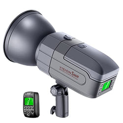 Neewer VISION5 400Ws 2.4G TTL Outdoor Flash Strobe, 1/8000s HSS Cordless Monolight with 6000mAh Lithium Battery to Cover 500 Full Power Shots and Recycle in 0.01~2.8s, Compatible with Sony Cameras