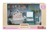 Calico Critters Bubbly Bathroom Set, Dollhouse Furniture Set