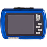 Polaroid iS048 Waterproof Digital Camera (Blue) with 16GB Card + Case + Tripod + Kit