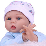 Kaydora Reborn Baby Dolls, 22 inch Newborn Baby Boy That Look Real, Lifelike Weighted Reborn Toddler Doll