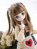 Clicked BJD Doll Double Ponytail Wig for 1/3 1/4 1/6 Dolls DIY Supplies Doll Making DIY Accessory,C,1/3