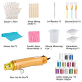 Cup Turner Tumbler Cuptisserie Heat Gun Set, Cup Spinner for DIY Glitter Epoxy Crafts Tumblers