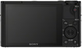 Sony RX100 20.2 MP Premium Compact Digital Camera w/ 1-inch sensor, 28-100mm ZEISS zoom lens, 3” LCD