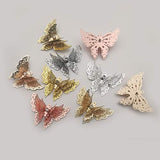 Craft Supplies 7Pcs Mixed Butterfly Charms Pendants Beads Charms Pendants for Crafting, Jewelry