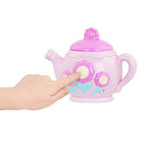Play Circle by Battat – Pink La Dida Musical Tea Party Set – Teapot with Songs & Sounds, Cupcakes, Baby Spoons, and Cups – Pretend Play Toy Kitchen Accessories for Kids Ages 3 and Up (17 Pieces)