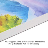 Bachmore Watercolor Pad 9X12" Inch (140lb/300g), 32 Sheets of TOP Glue Bound Book for Artist Pro & Amateurs | Painting & Drawing, Wet, Mixed Media Non Cold Pressed