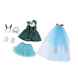 SM SunniMix Elegant Off Shoulder Party Gown Dress Lace Sleeves Strapless Tops 1/4 BJD SD DZ DOD LUTS Dollfie Clothing