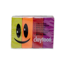 Van Aken International – Claytoon – Non-Hardening Modeling Clay – VA18157 – Hot – Yellow, neon