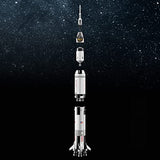 LEGO 92176 Ideas NASA Apollo Saturn V Space Rocket and Vehicles, Spaceship Collectors Building Set with Display Stand [Amazon Exclusive]