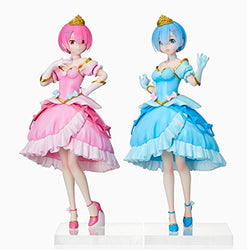 TAITO Re: Zero -Starting Life in Another World Pretty Princess Rem and Ram Figure