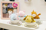 Stuffed Animals Mini Set Plush 9cs;2020 Original Design;Including Sheep Elephant Dog Rabbit Cat Lion Pig Hippo Fox