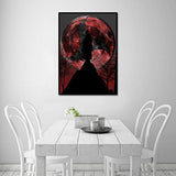 DIY 5D Diamond Painting Uchiha Itachi Anime Key Character Set, Adult Full Diamond, Painting Cross Stitch, Crystal Diamond, Embroidery Picture, Art Craft, Home Decoration Gift, 5D Painting Art Set