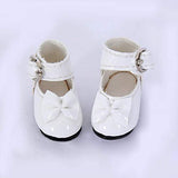 Shoes for BJD Doll 1/8 Leather ShoesMini Shoes for Lati YOSD Pukipuki BJD Dolls WX8-41 Length 2.9cm Width 1.2cm Doll Accessories WX8-41 White 8 Point Luts Body