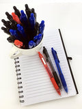 Zebra Pen Z-Grip Retractable Ballpoint Pen, Medium Point, 1.0mm, Black Ink, 18-Count