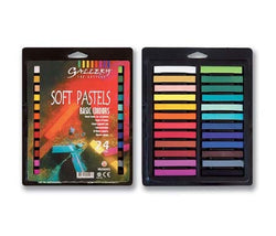 Mungyo Gallery Soft Pastels Cardboard Box Set of 24 - Assorted Colors