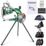 Shoe Repair Machine Handheld Leather Sewing Machines Cobbler Stitching Industrial Heavy Duty Maquina de Coser Manual Nylon Line for Upsolery Zippers Coats Bags Clothes Quilts Trousers Belt DIY Items