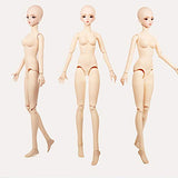 EVA BJD 1/3 BJD Doll 18 Jointed Doll 63cm 18.9" 24.8n for Collect DIY Dolls (Green Eyes)