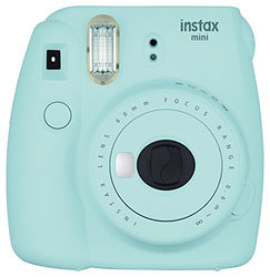 Fujifilm Instax Mini 9 Instant Camera - Ice Blue (Certified Refurbished)